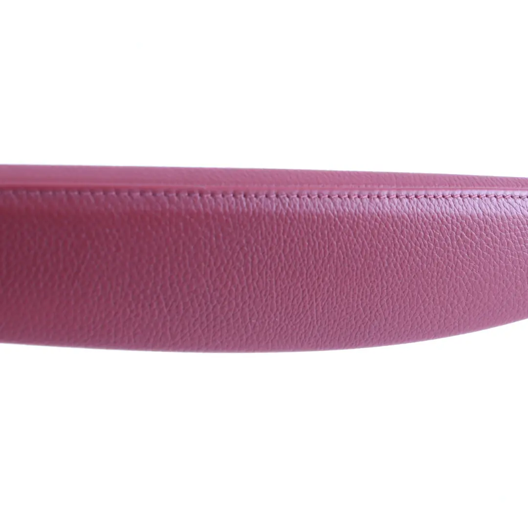 Rear Armrest BMW E92 E93 Upper Section Left N/S Panel Leather Dakota Korallrot - SKU 7218861 - Part number 7218861
