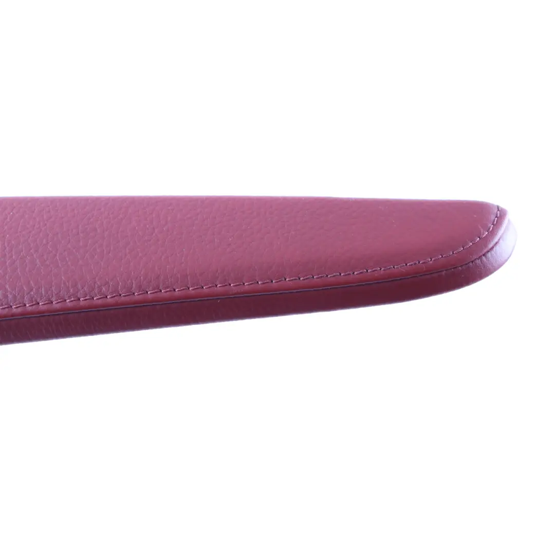Rear Armrest BMW E92 E93 Upper Section Left N/S Panel Leather Dakota Korallrot - SKU 7218861 - Part number 7218861