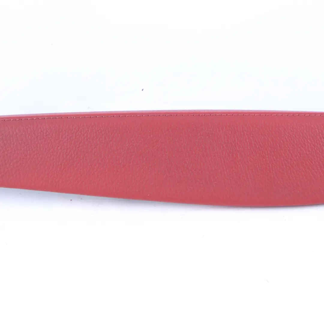 Rear Armrest BMW E92 E93 Upper Section Left N/S Panel Leather Dakota Korallrot - SKU 7218861 - Part number 7218861