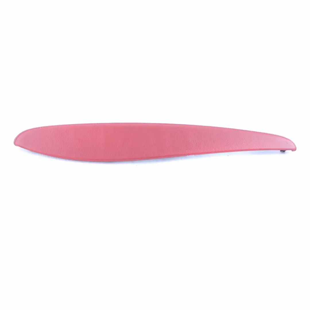 BMW E92 E93 Armrest Upper Section Rear Right O/S Leather Coral Red - SKU 7218862 - Part number 7218862
