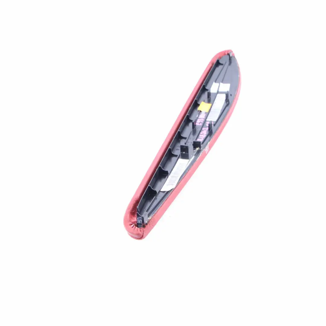 Armrest Upper Section Rear Right O/S Leather Coral Red to BMW E92 E93 with Part number 7218862 BMW E92 E93 Armrest Upper Section Rear Right O/S Leather Coral Red - SKU 7218862 - Part number 7218862