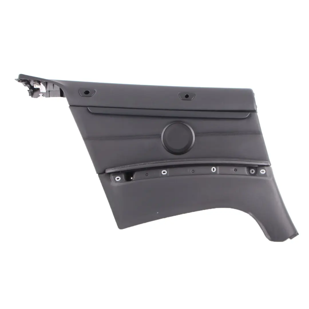 Left N/S Lateral Trim Panel Lining Black Leather Dakota to BMW 3 E93 Cabrio 1 Rear with Part number 7218927 BMW 3 E93 Cabrio 1 Rear Left N/S Lateral Trim Panel Lining Black Leather Dakota - SKU 7218927-1 - Part number 7218927