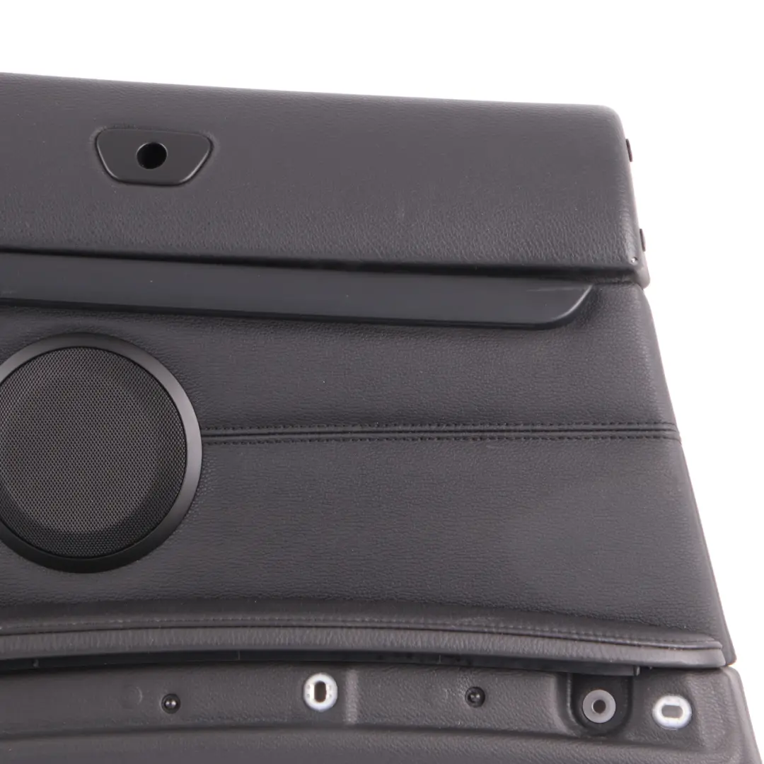 Left N/S Lateral Trim Panel Lining Black Leather Dakota to BMW 3 E93 Cabrio 1 Rear with Part number 7218927 BMW 3 E93 Cabrio 1 Rear Left N/S Lateral Trim Panel Lining Black Leather Dakota - SKU 7218927-1 - Part number 7218927
