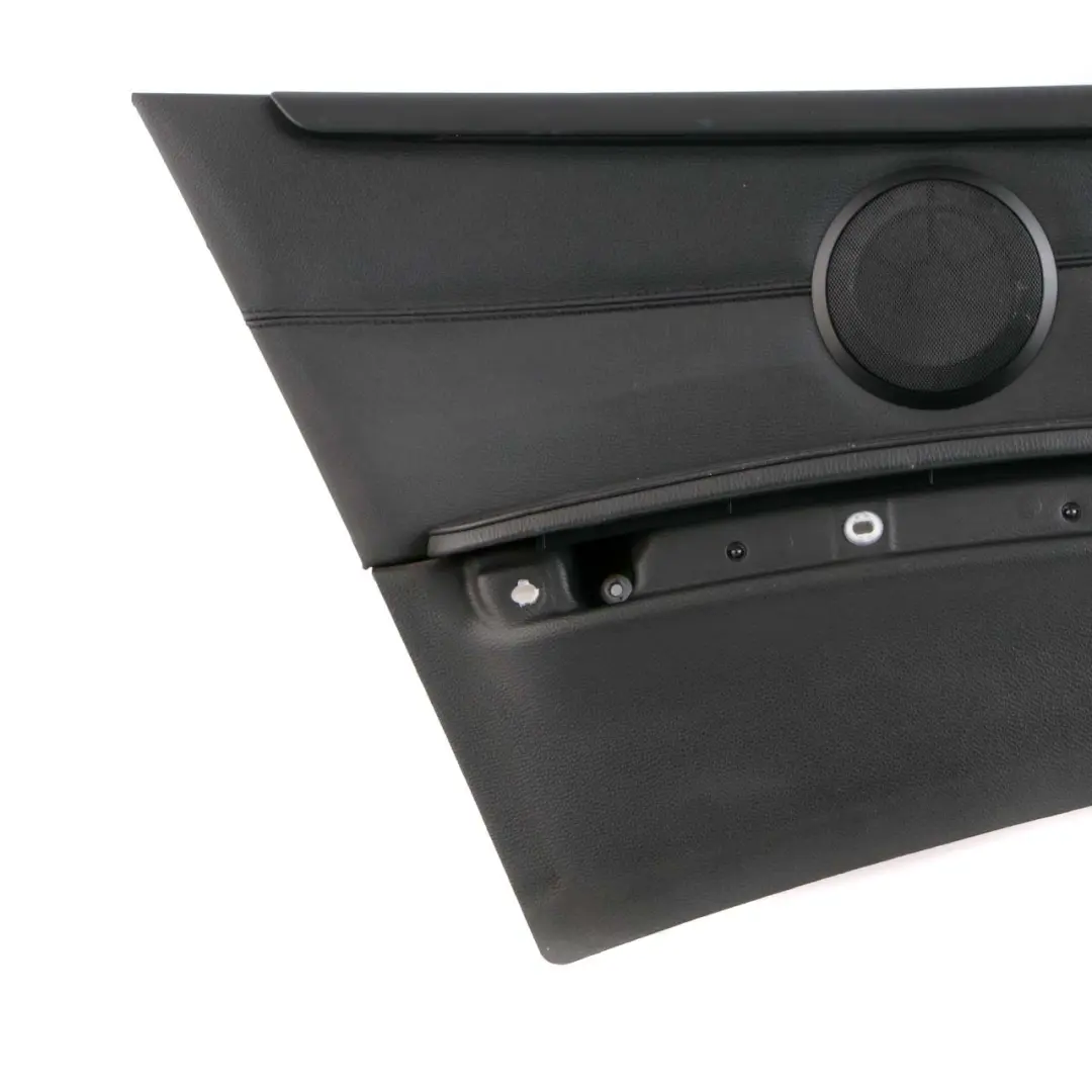 Left N/S Lateral Trim Panel Lining Black Leather Dakota to BMW 3 E93 Cabrio 2 Rear with Part number 7218927 BMW 3 E93 Cabrio 2 Rear Left N/S Lateral Trim Panel Lining Black Leather Dakota - SKU 7218927-2 - Part number 7218927