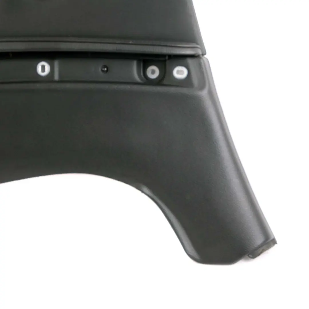 Left N/S Lateral Trim Panel Lining Black Leather Dakota to BMW 3 E93 Cabrio 2 Rear with Part number 7218927 BMW 3 E93 Cabrio 2 Rear Left N/S Lateral Trim Panel Lining Black Leather Dakota - SKU 7218927-2 - Part number 7218927