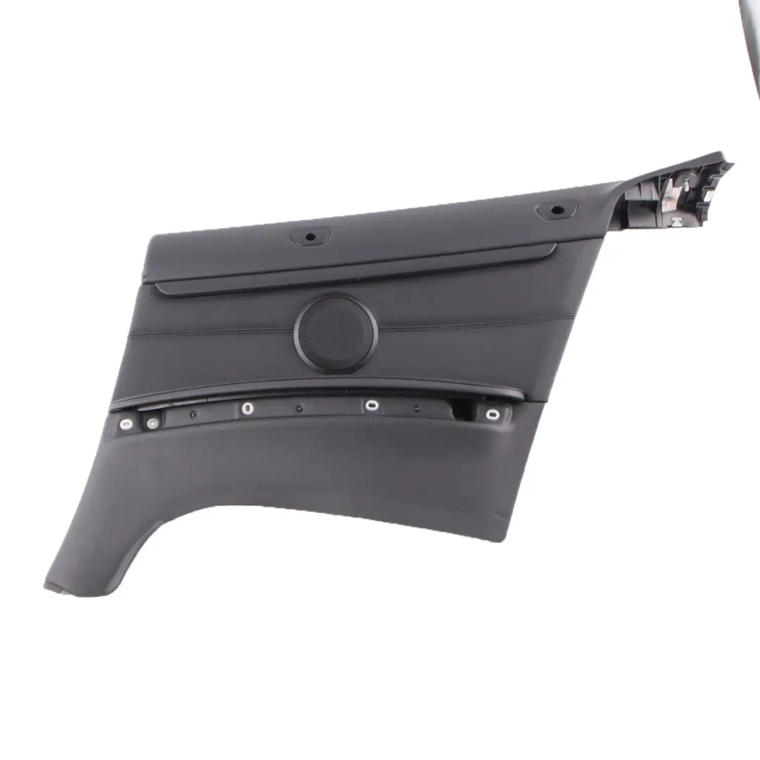 Right O/S Lateral Trim Panel Lining Black Leather Dakota to BMW 3 E93 Cabrio Rear with Part number 7218928 BMW 3 E93 Cabrio Rear Right O/S Lateral Trim Panel Lining Black Leather Dakota - SKU 7218928-1 - Part number 7218928