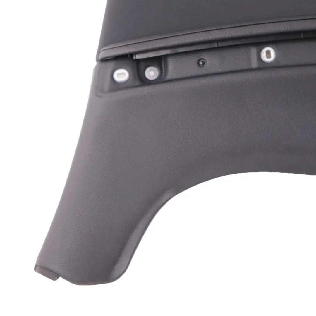 Right O/S Lateral Trim Panel Lining Black Leather Dakota to BMW 3 E93 Cabrio Rear with Part number 7218928 BMW 3 E93 Cabrio Rear Right O/S Lateral Trim Panel Lining Black Leather Dakota - SKU 7218928-1 - Part number 7218928