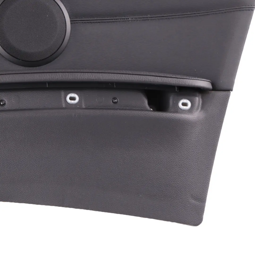 Right O/S Lateral Trim Panel Lining Black Leather Dakota to BMW 3 E93 Cabrio Rear with Part number 7218928 BMW 3 E93 Cabrio Rear Right O/S Lateral Trim Panel Lining Black Leather Dakota - SKU 7218928-1 - Part number 7218928