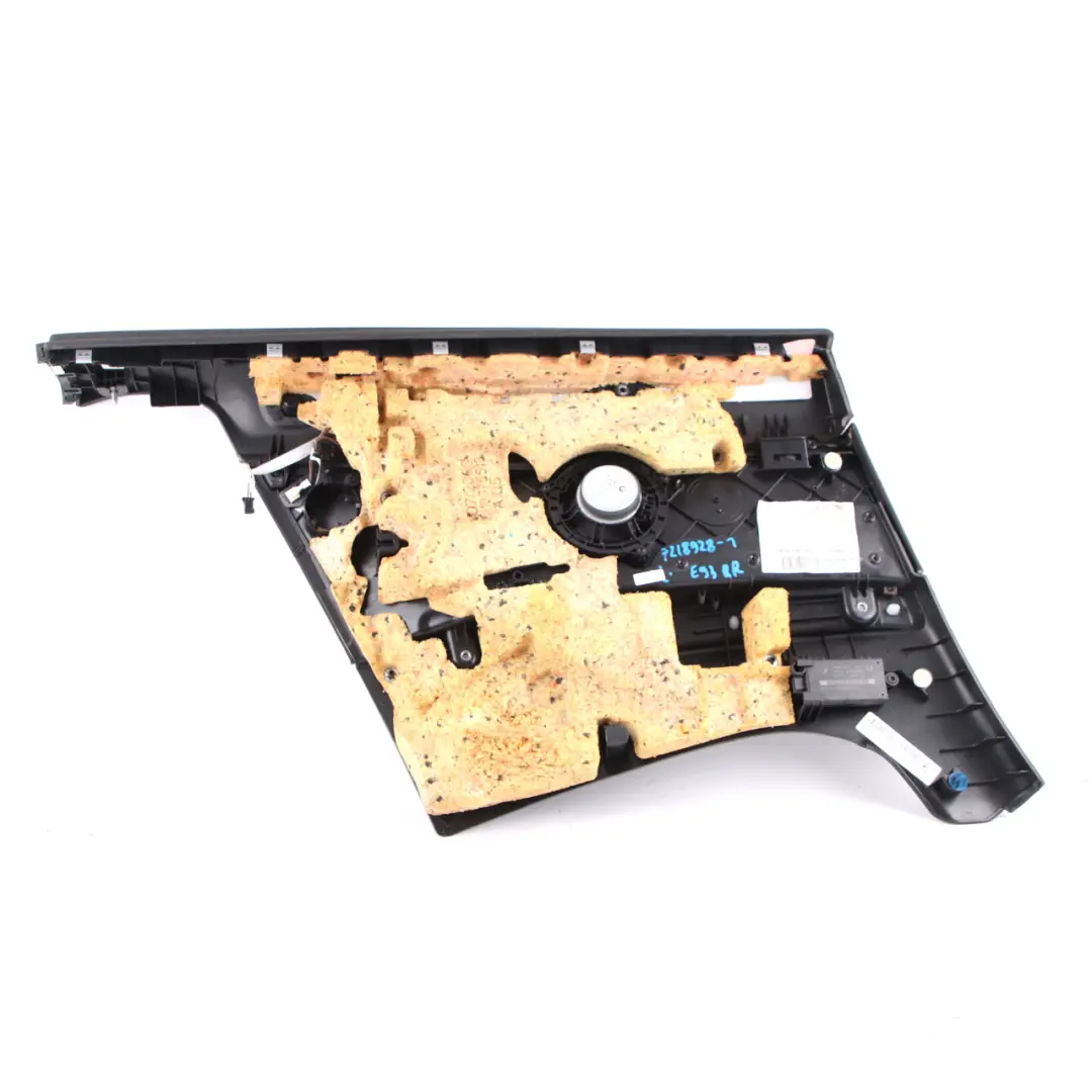 BMW E93 Cabrio Boczek tapicerka prawy tył skóra - SKU 7218928-1 - Numer Części 7218928