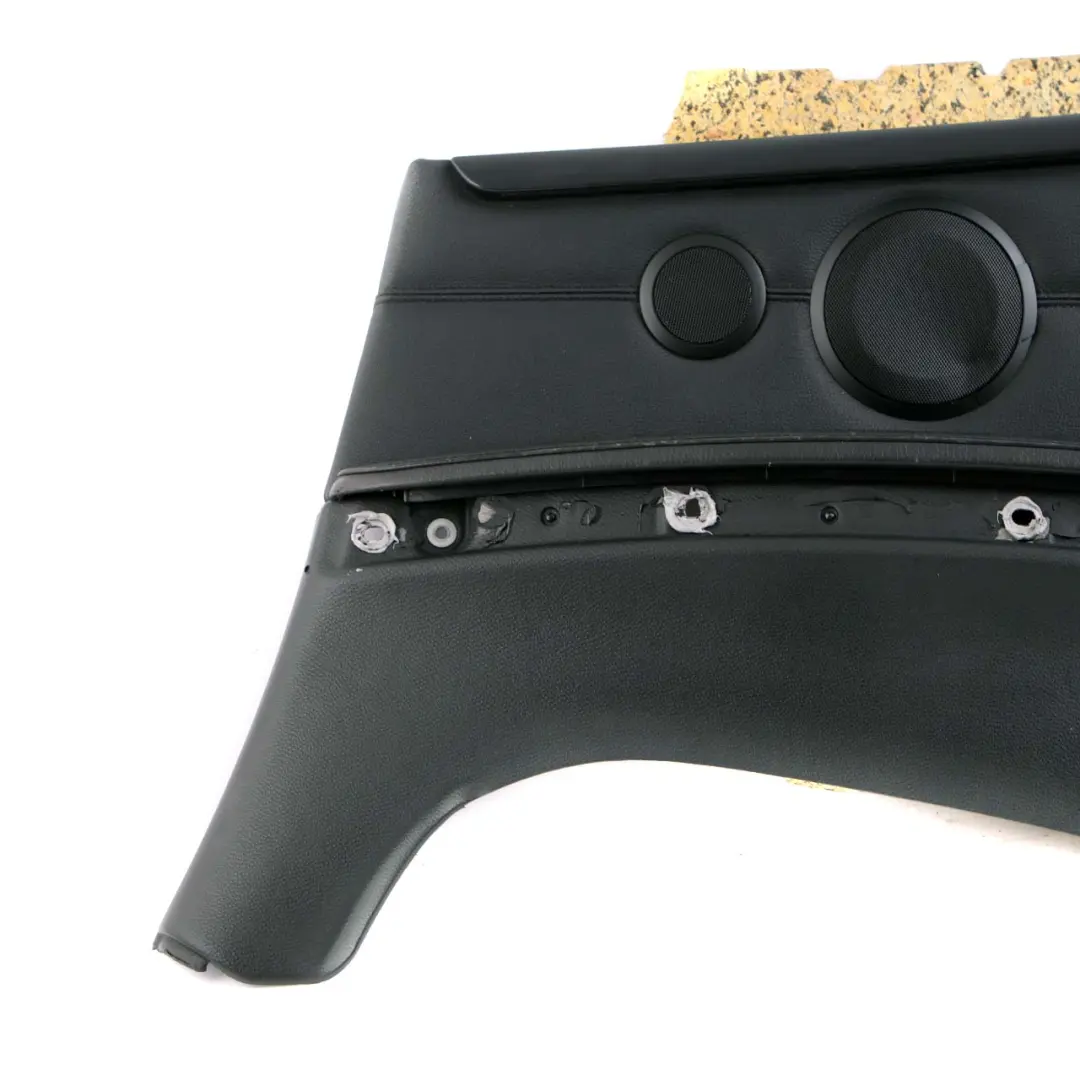 BMW 3 E93 2 Cabrio Rear Right O/S Lateral Trim Panel Lining Black Leather - SKU 7218928-2 - Part number 7218928
