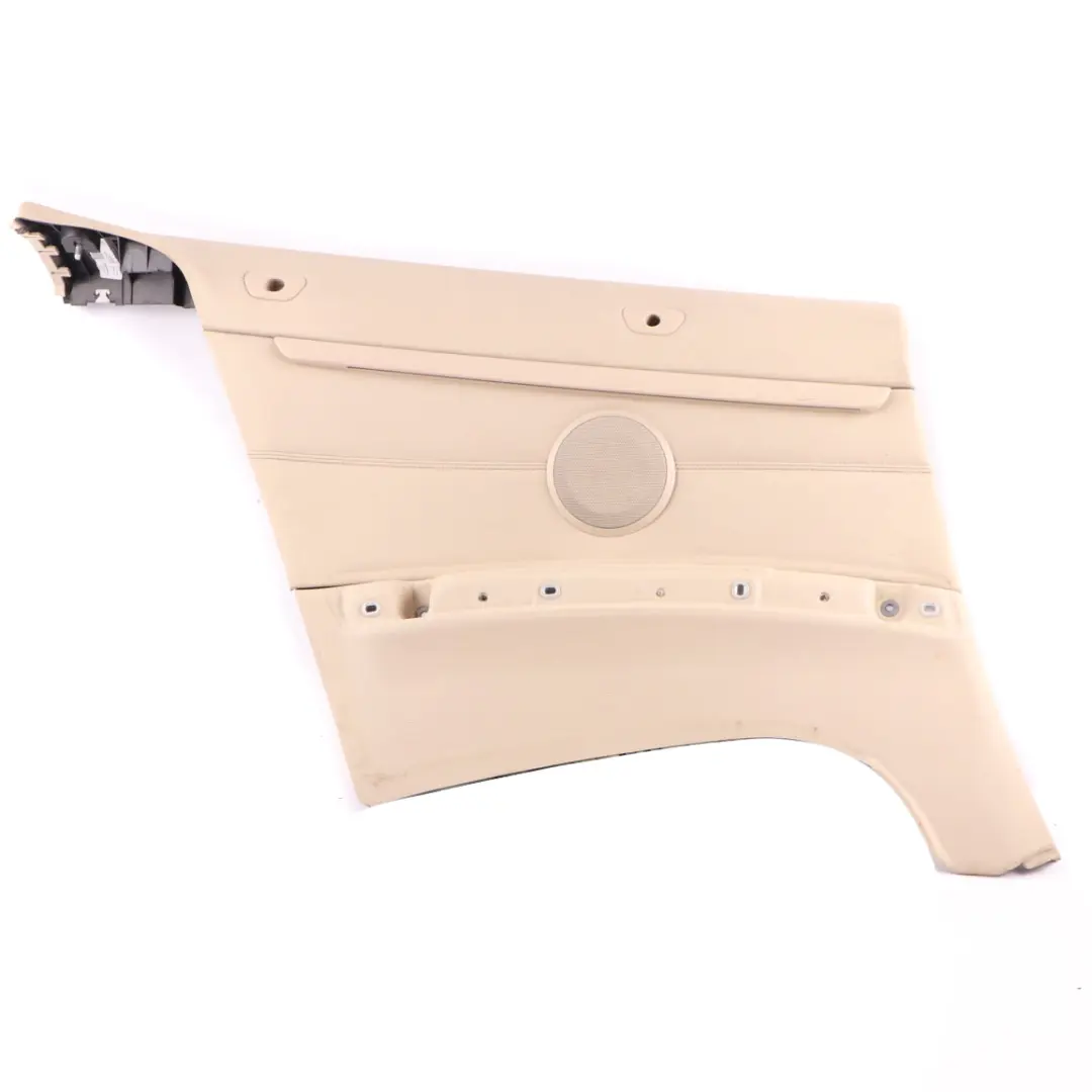  Lateral Trim Panel BMW E93 Cabrio Rear Left N/S Card Lining Leather Cream Beige - SKU 7218931 - Part number 7218931