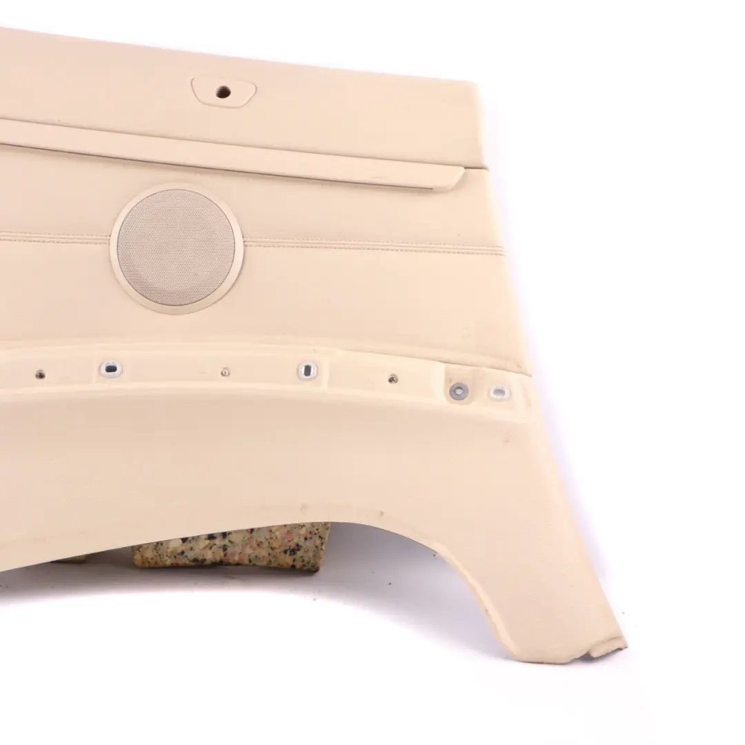  Lateral Trim Panel BMW E93 Cabrio Rear Left N/S Card Lining Leather Cream Beige - SKU 7218931 - Part number 7218931