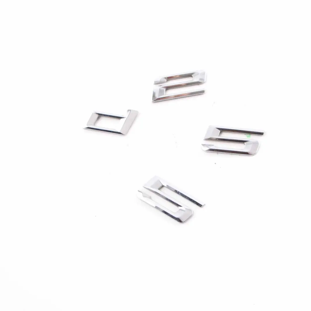BMW F10 528i Lettrage emblème Adhésif arrière Lettrage couvercle coffre 7219539 - SKU 7219546 - Numéro de pièce 7219546