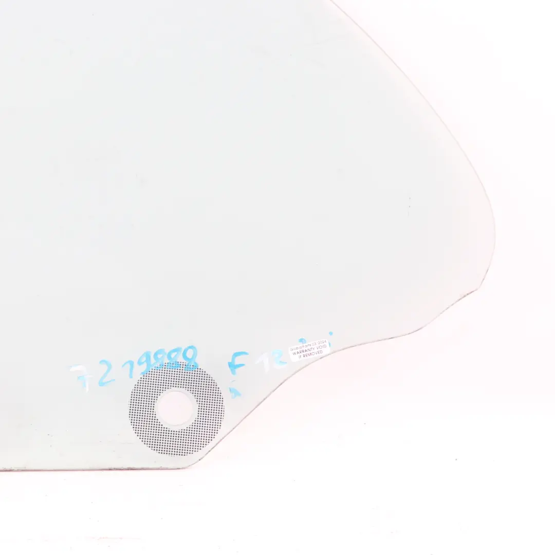 Side Window Glass BMW F12 Cabrio Convertible Rear Right O/S AS2 Glazing to with Part number 7219888 Side Window Glass BMW F12 Cabrio Convertible Rear Right O/S AS2 Glazing - SKU 7219888 - Part number 7219888