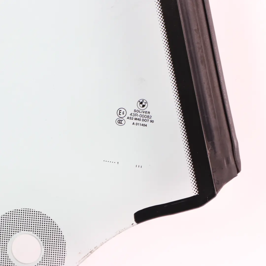  Cristal Ventana Lateral BMW F12 Trasera Derecha AS2 Acristalamiento - SKU 7219888 - Número de pieza 7219888