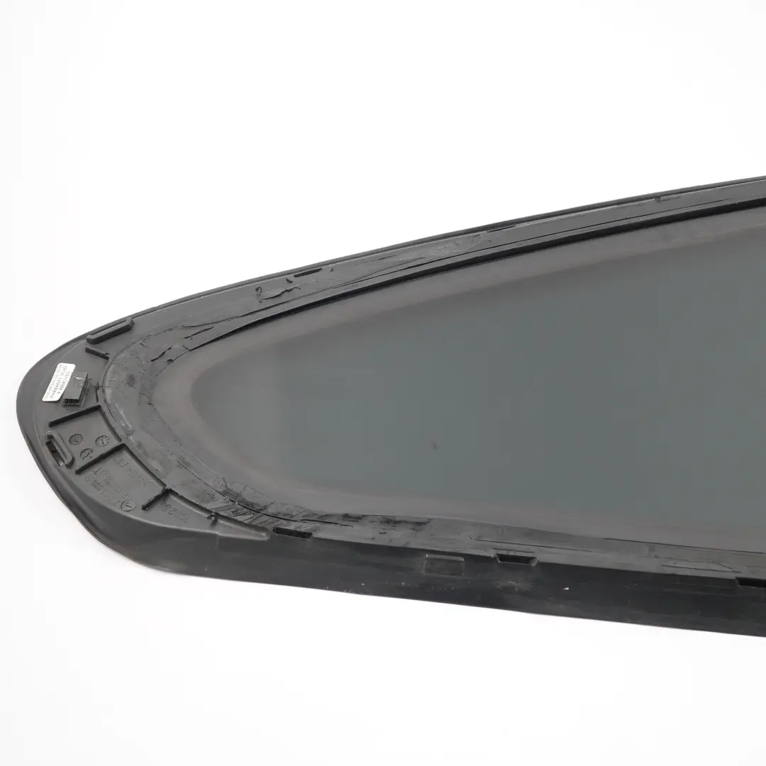 Side Window Quarter Glass Rear Left N/S Glazing Green AS3 to BMW F13 with Part number 7219889 BMW F13 Side Window Quarter Glass Rear Left N/S Glazing Green AS3 - SKU 7219889 - Part number 7219889