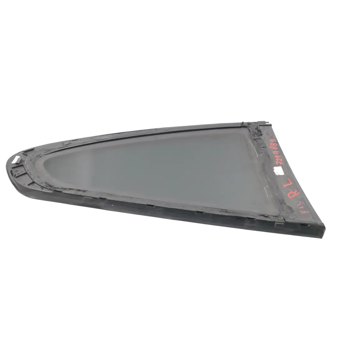 BMW F13 Side Window Quarter Glass Rear Left N/S Glazing Green AS3 - SKU 7219889 - Part number 7219889