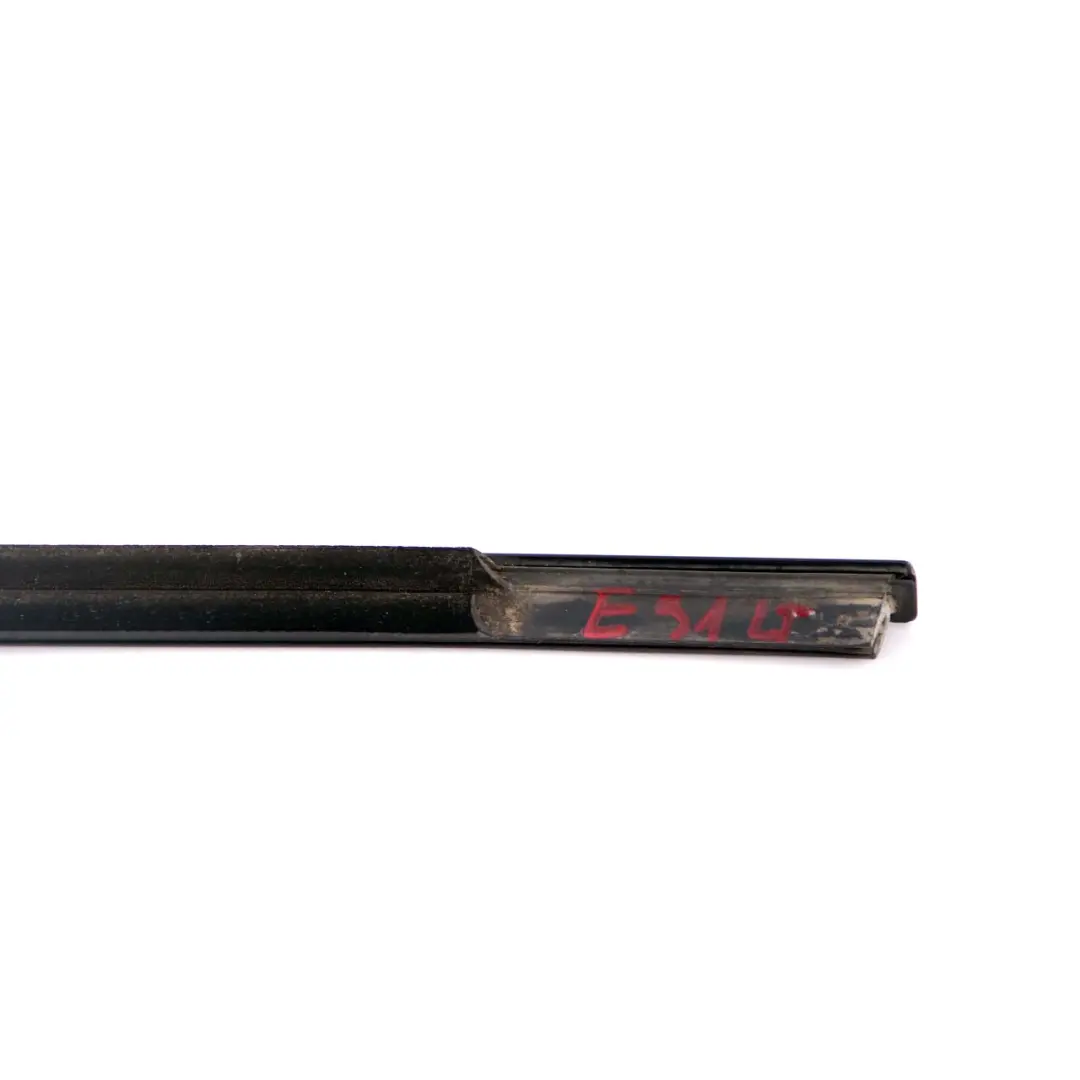 BMW E91 Outer Weatherstrip Rear Left Door N/S High Gloss Black - SKU 7220191 - Part number 7220191
