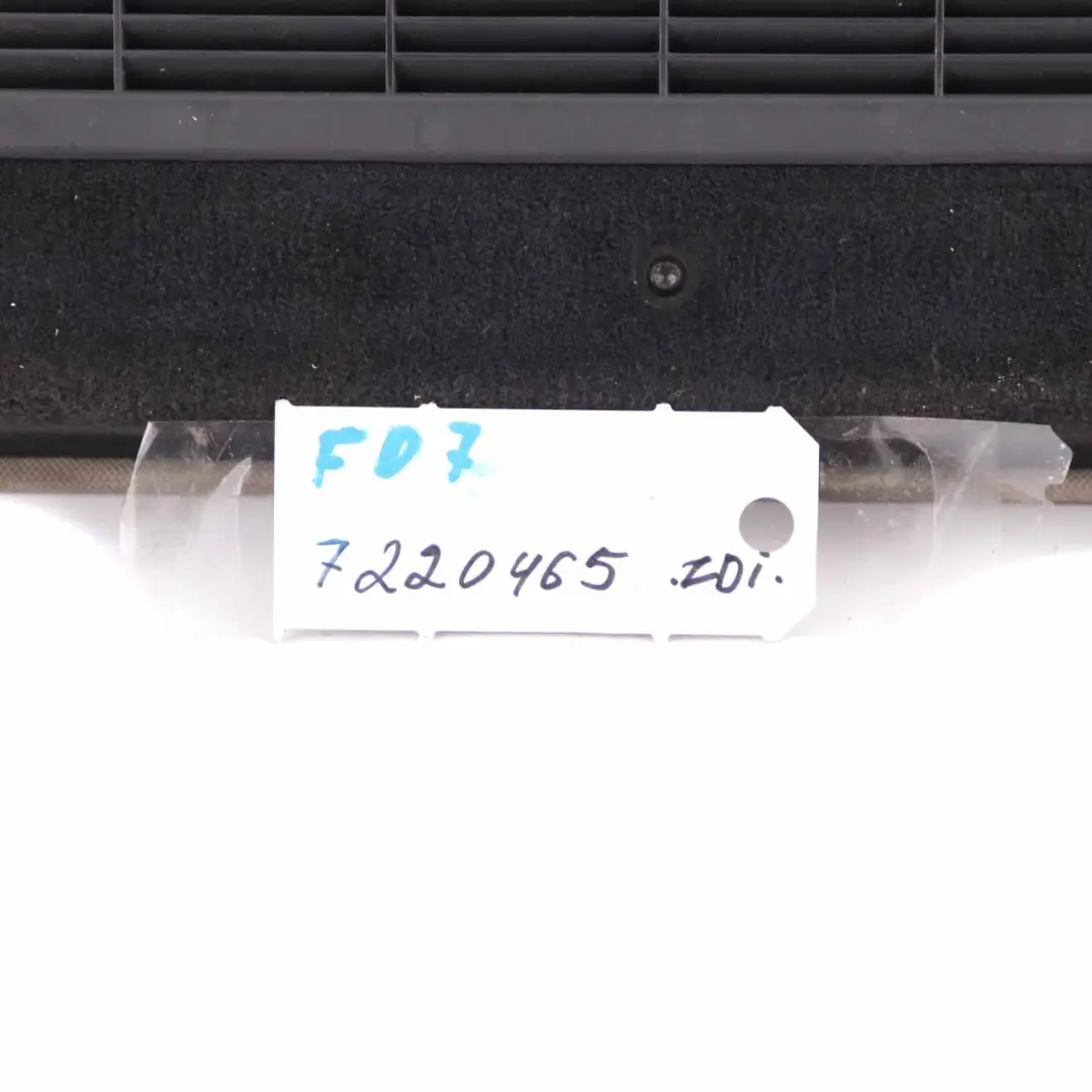 Hutablage Heckscheibe Kofferraum Laderaum Abdeckung Oyster für BMW F07 GT mit Teilenummer 7229905 BMW F07 GT Hutablage Heckscheibe Kofferraum Laderaum Abdeckung Oyster - SKU 7220465 - Teilenummer 7229905