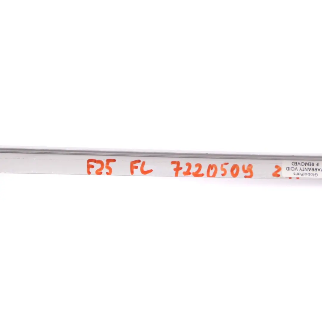  Window Cover Strip BMW X3 F25 Front Left Door N/S Frame Rail Alu Matt - SKU 7220509 - Part number 7220509