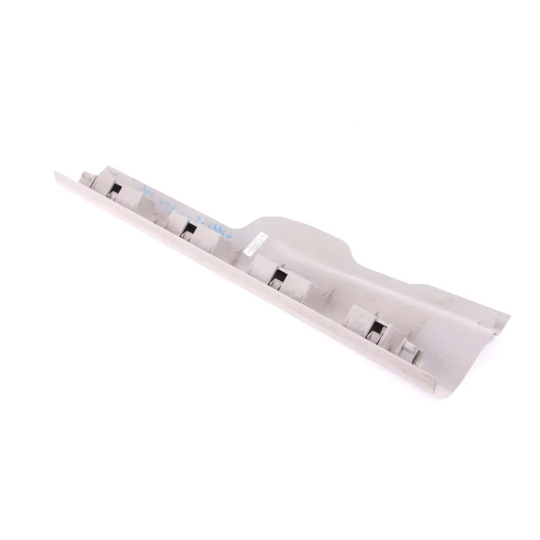 Strip Entrance Inner Front Right O/S Everest Grey to BMW F01 F02 Cover with Part number 7220590 BMW F01 F02 Cover Strip Entrance Inner Front Right O/S Everest Grey - SKU 7220590 - Part number 7220590