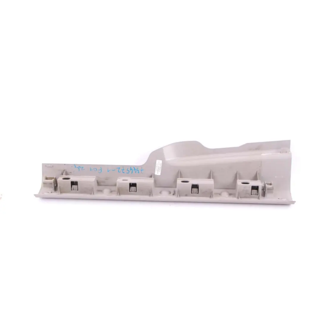 Strip Entrance Inner Front Right O/S Everest Grey to BMW F01 F02 Cover with Part number 7220590 BMW F01 F02 Cover Strip Entrance Inner Front Right O/S Everest Grey - SKU 7220590 - Part number 7220590