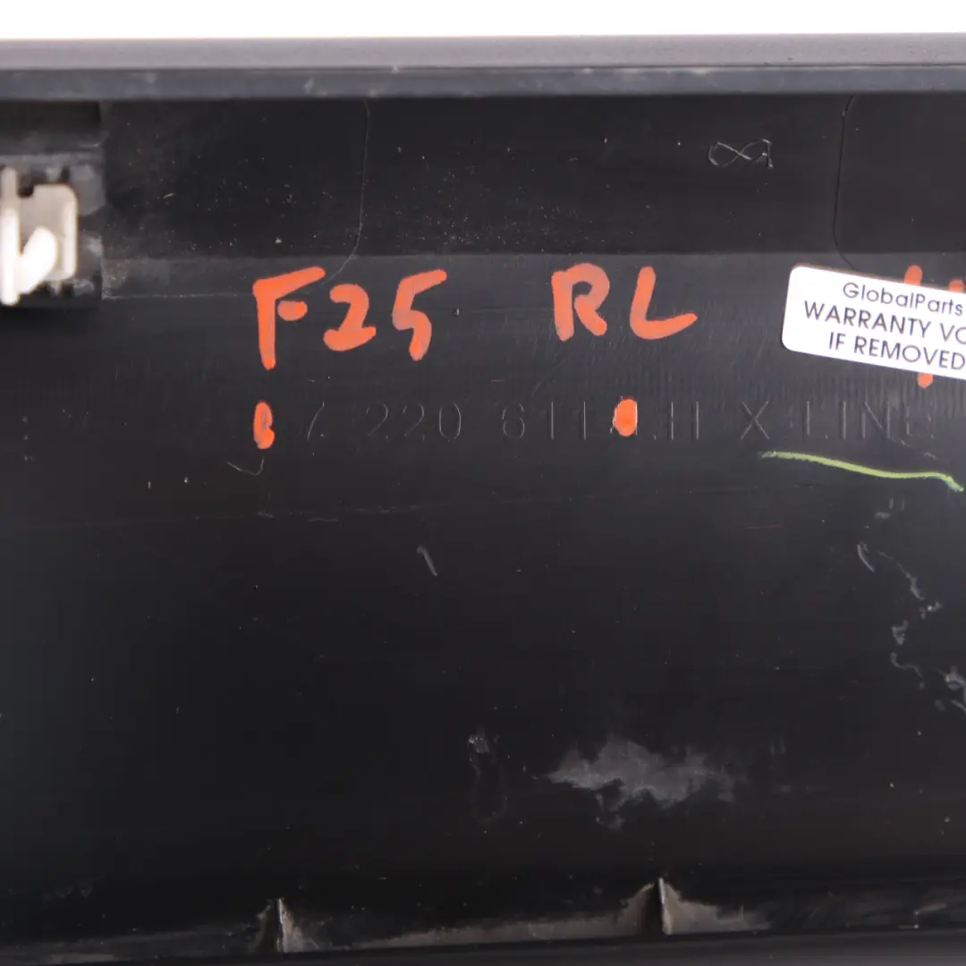 Moulding Trim Rocker Panel Strip Cover Rear Left N/S to BMW X3 F25 with Part number 7220611 BMW X3 F25 Moulding Trim Rocker Panel Strip Cover Rear Left N/S - SKU 7220611 - Part number 7220611