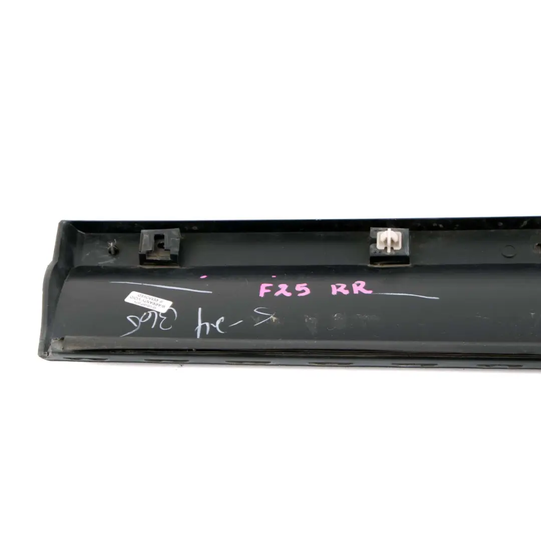 BMW X3 F25 Moulding Trim Rocker Panel Strip Cover Rear Right O/S - SKU 7220612 - Part number 7220612