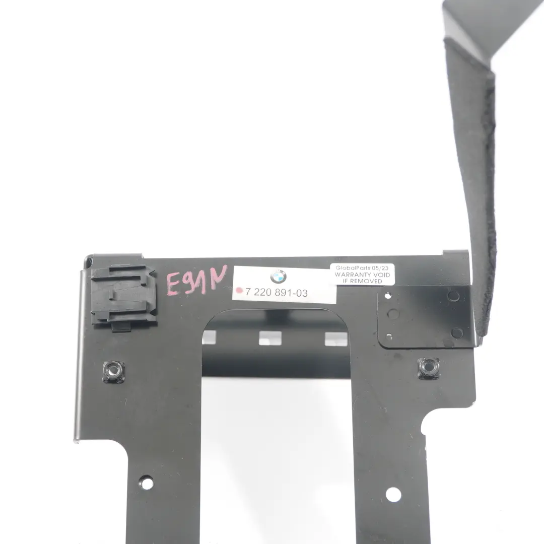 BMW E91 LCI Control Unit Module Support Plate Bracket Carrier Holder - SKU 7220891 - Part number 7220891