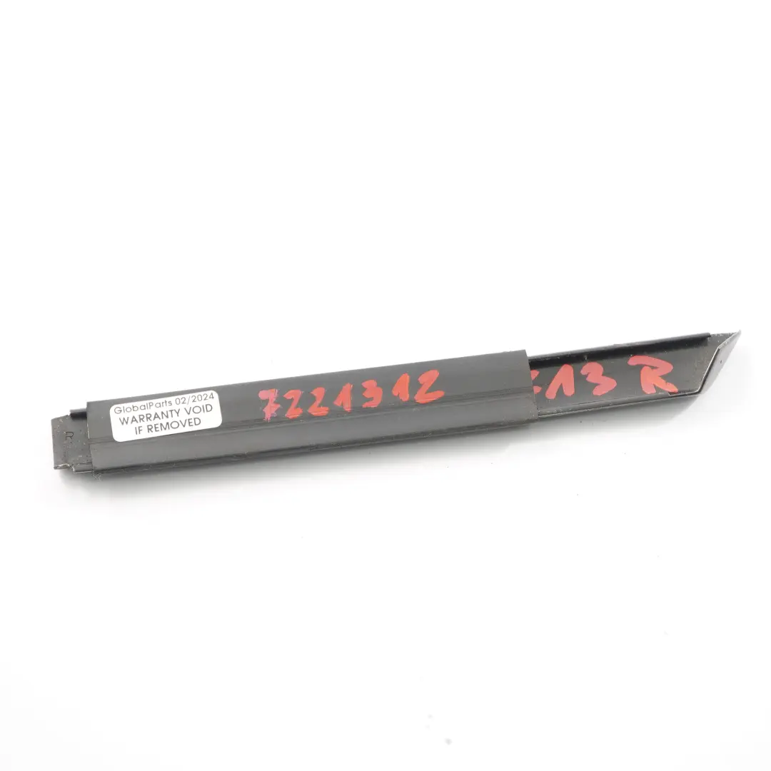 BMW F12 F13 Cache Canal Porte Extérieure Avant Droite Brillant - SKU 7221312 - Numéro de pièce 7221312