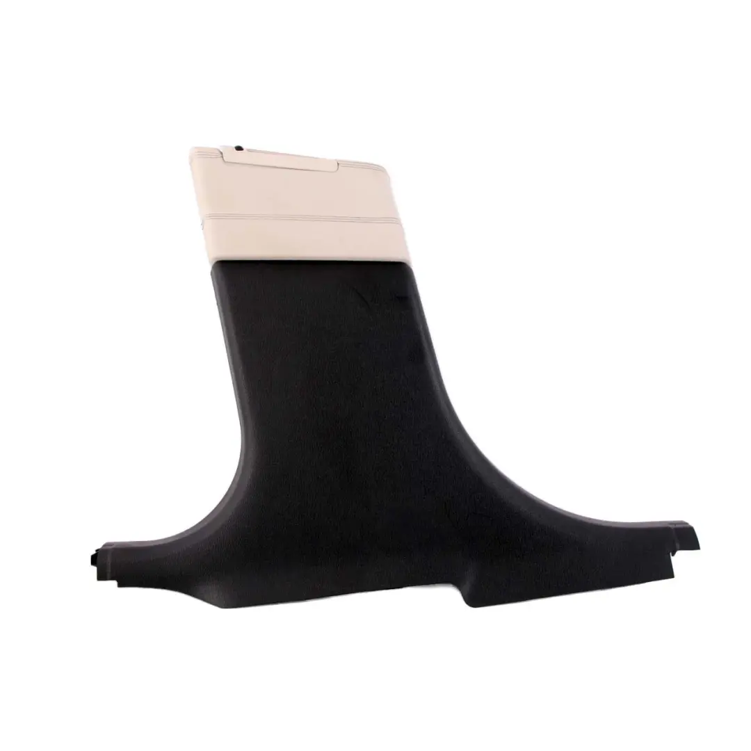 Trim BMW F07 B Pillar Panel Bottom Left Gran Turismo Ivory White 1751550 to Cover with Part number 7221693 Cover Trim BMW F07 B Pillar Panel Bottom Left Gran Turismo Ivory White 1751550 - SKU 7221693 - Part number 7221693