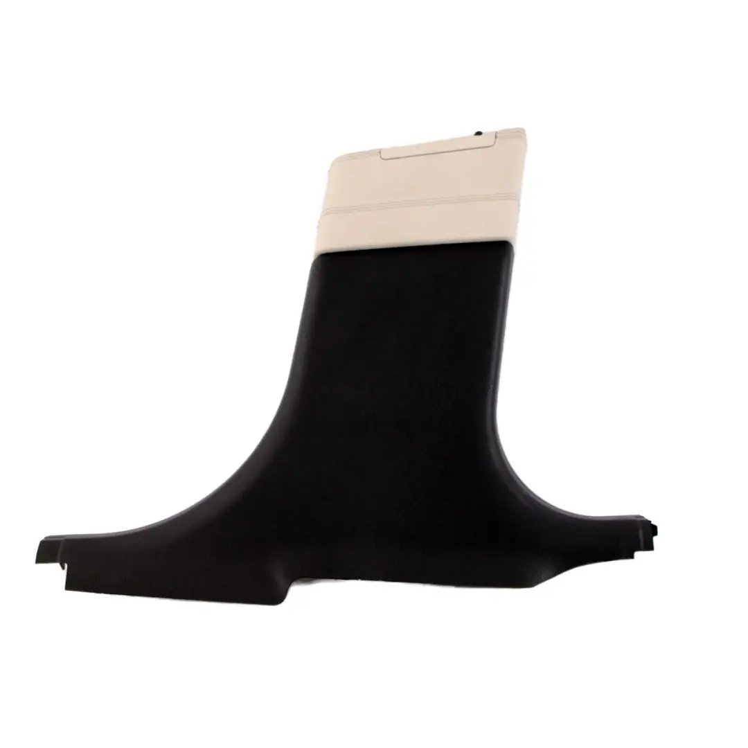 Trim BMW F07 B Pillar Panel Bottom Right Gran Turismo Ivory White 1751551 to Cover with Part number 7221694 Cover Trim BMW F07 B Pillar Panel Bottom Right Gran Turismo Ivory White 1751551 - SKU 7221694 - Part number 7221694