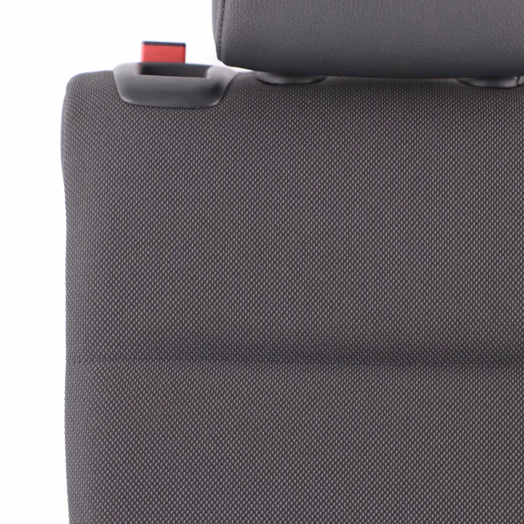 Asiento Trasero BMW E81 E87 LCI Derecho Funda Respaldo Tela Cuero Antracita para con número de pieza 7221884 Asiento Trasero BMW E81 E87 LCI Derecho Funda Respaldo Tela Cuero Antracita - SKU 7221884 - Número de pieza 7221884