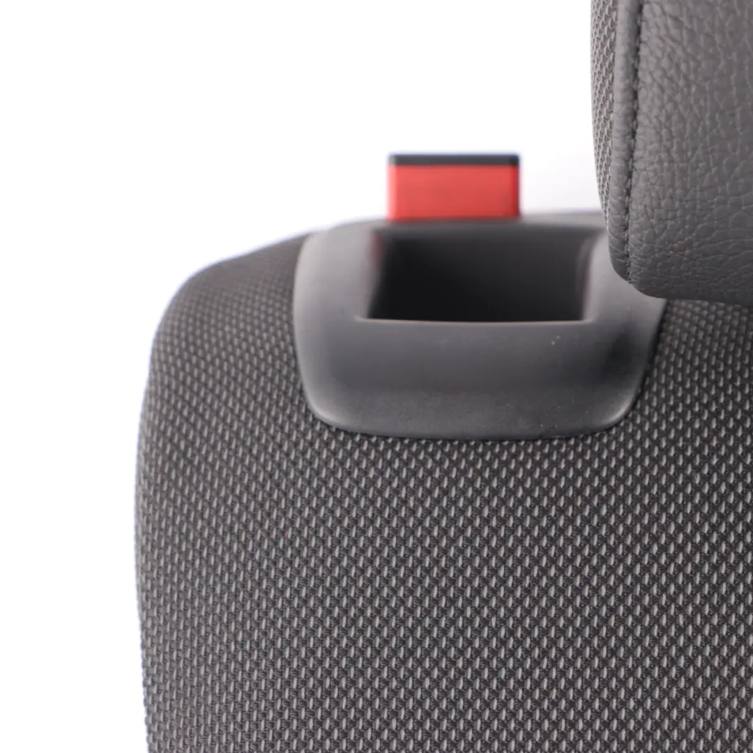  Rücksitz BMW E81 E87 LCI Rechts Rückenlehnenbezug Stoff Leder Anthrazit - SKU 7221884 - Teilenummer 7221884