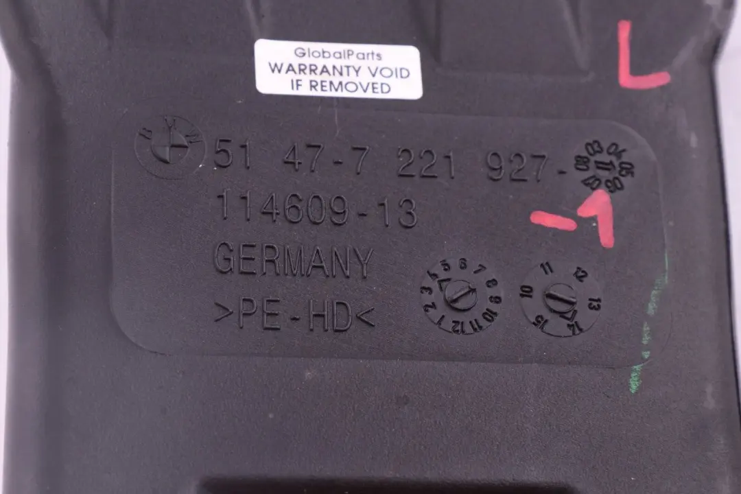 Heater Duct Rear Left N/S to BMW 1 2 Series F20 F21 F22 F23 LCI with Part number 7221927 BMW 1 2 Series F20 F21 F22 F23 LCI Heater Duct Rear Left N/S - SKU 7221927-1 - Part number 7221927