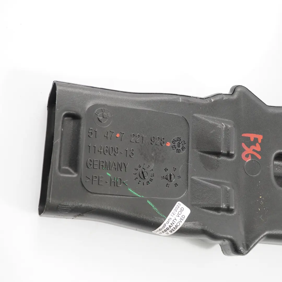 Air Duct BMW F30 Ventilation d'air de freinage avant gauche Couvercle - SKU 7221929 - Numéro de pièce 7221929