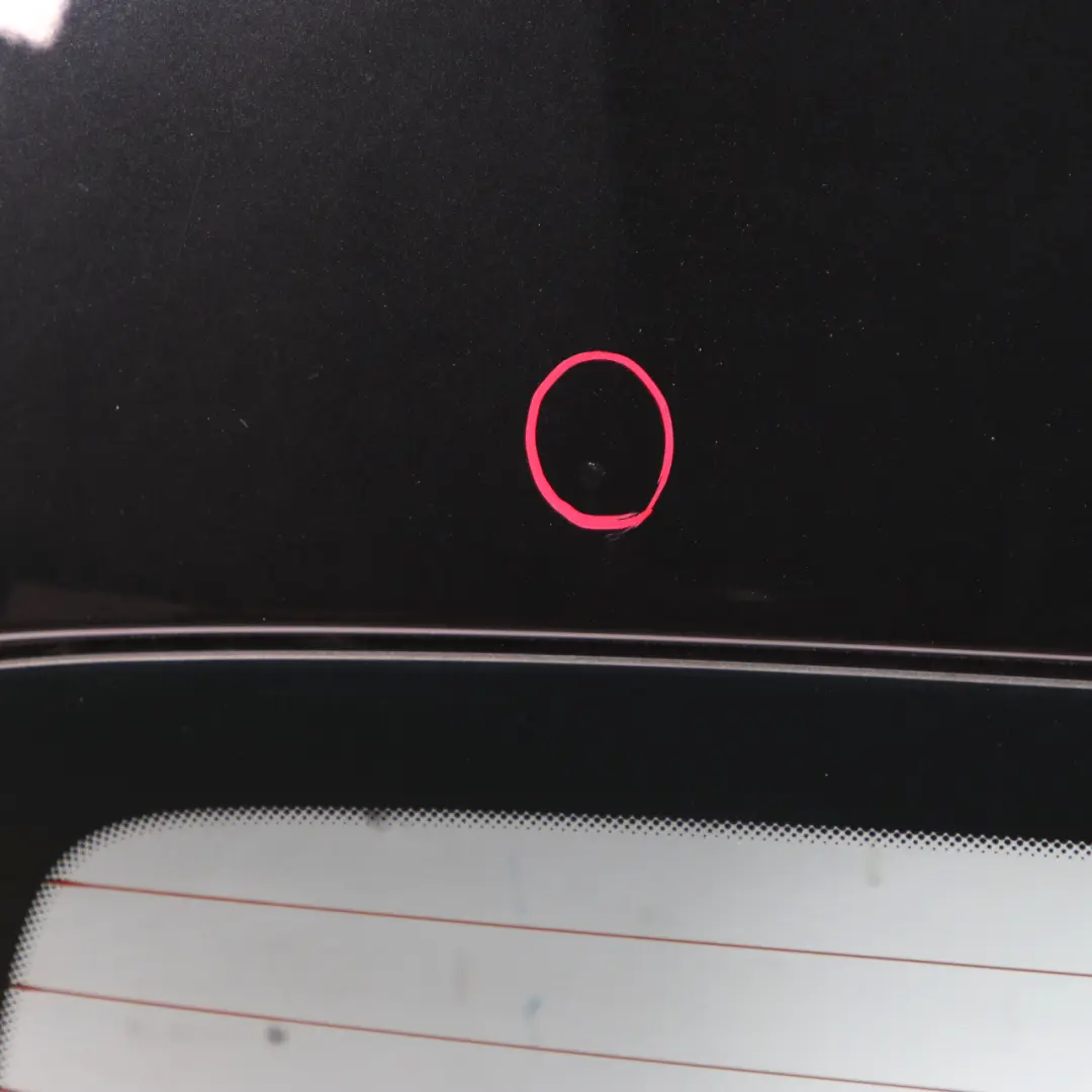 Folding Top Hardtop Roof Shell Window Black Sapphire - 475 to BMW Z4 E89 Rear with Part number 7222078 BMW Z4 E89 Rear Folding Top Hardtop Roof Shell Window Black Sapphire - 475 - SKU 7222078-BS - Part number 7222078