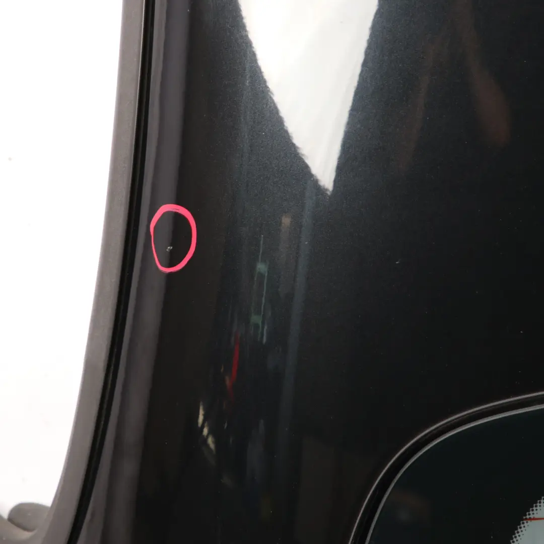 Folding Top Hardtop Roof Shell Window Black Sapphire - 475 to BMW Z4 E89 Rear with Part number 7222078 BMW Z4 E89 Rear Folding Top Hardtop Roof Shell Window Black Sapphire - 475 - SKU 7222078-BS - Part number 7222078