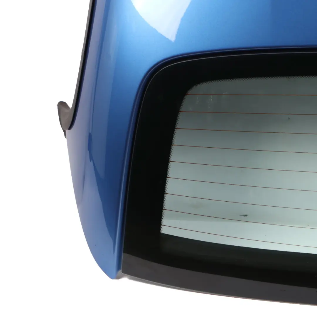 Folding Top Hardtop Roof Shell Window Estoril Blue - B45 to BMW Z4 E89 Rear with Part number 7222078 BMW Z4 E89 Rear Folding Top Hardtop Roof Shell Window Estoril Blue - B45 - SKU 7222078-EB - Part number 7222078