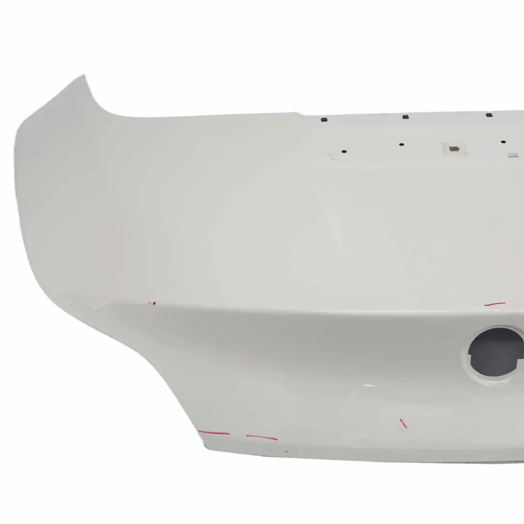 Boot Trunk Lid BMW Z4 E89 Convertible Roadster Tailgate Alpinweiss White - 300 to with Part number 7222079 Boot Trunk Lid BMW Z4 E89 Convertible Roadster Tailgate Alpinweiss White - 300 - SKU 7222079-AW - Part number 7222079