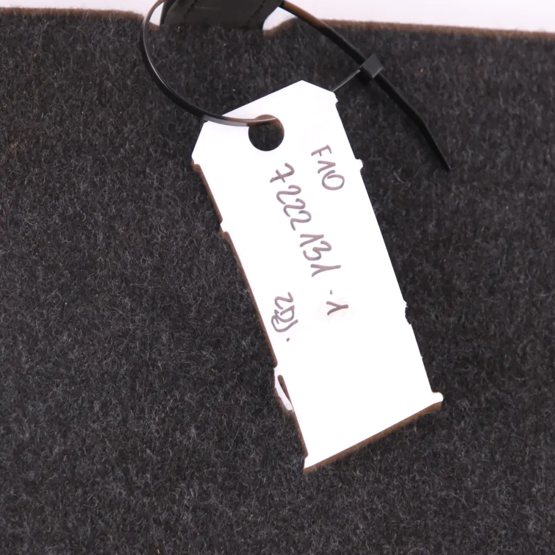 Maletero Piso Alfombra Maletero para BMW F10 con número de pieza 7222131 BMW F10 Maletero Piso Alfombra Maletero - SKU 7222131-1 - Número de pieza 7222131