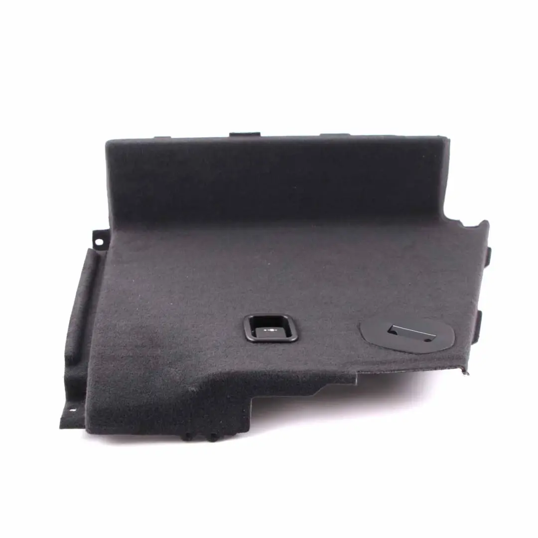 Trunk Trim Boot Side Cover Panel Right O/S Luggage Black to BMW X3 F25 with Part number 7222222 BMW X3 F25 Trunk Trim Boot Side Cover Panel Right O/S Luggage Black - SKU 7222222 - Part number 7222222
