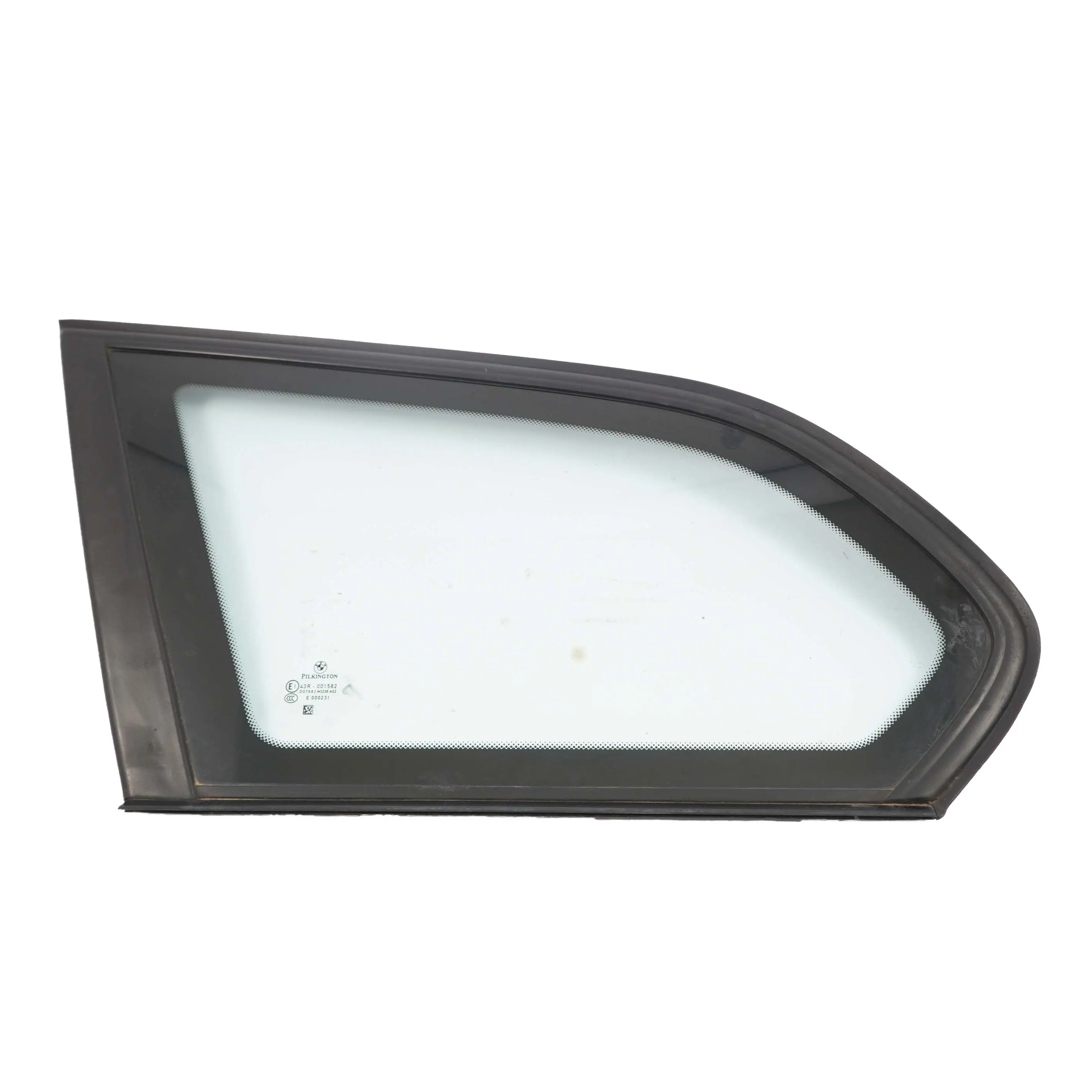 BMW E91 Touring Rear Left Side Window Glass AS2 N/S Green 7222251