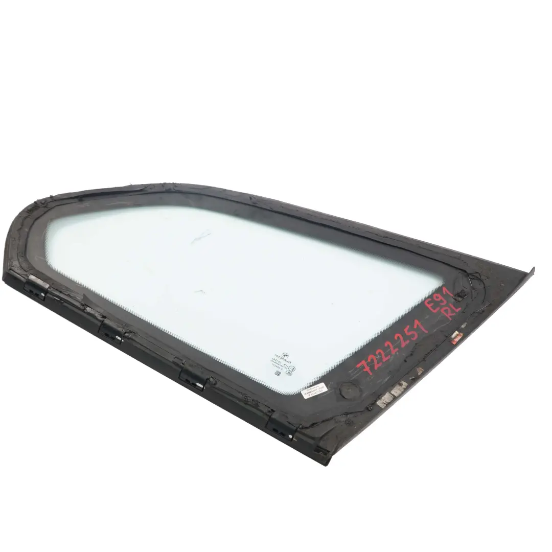 Fenetre Laterale Vert avec Joint Arriere Gauche AS2 pour BMW E91 à propos du numéro de pièce 7222251 BMW E91 Fenetre Laterale Vert avec Joint Arriere Gauche AS2 - SKU 7222251 - Numéro de pièce 7222251