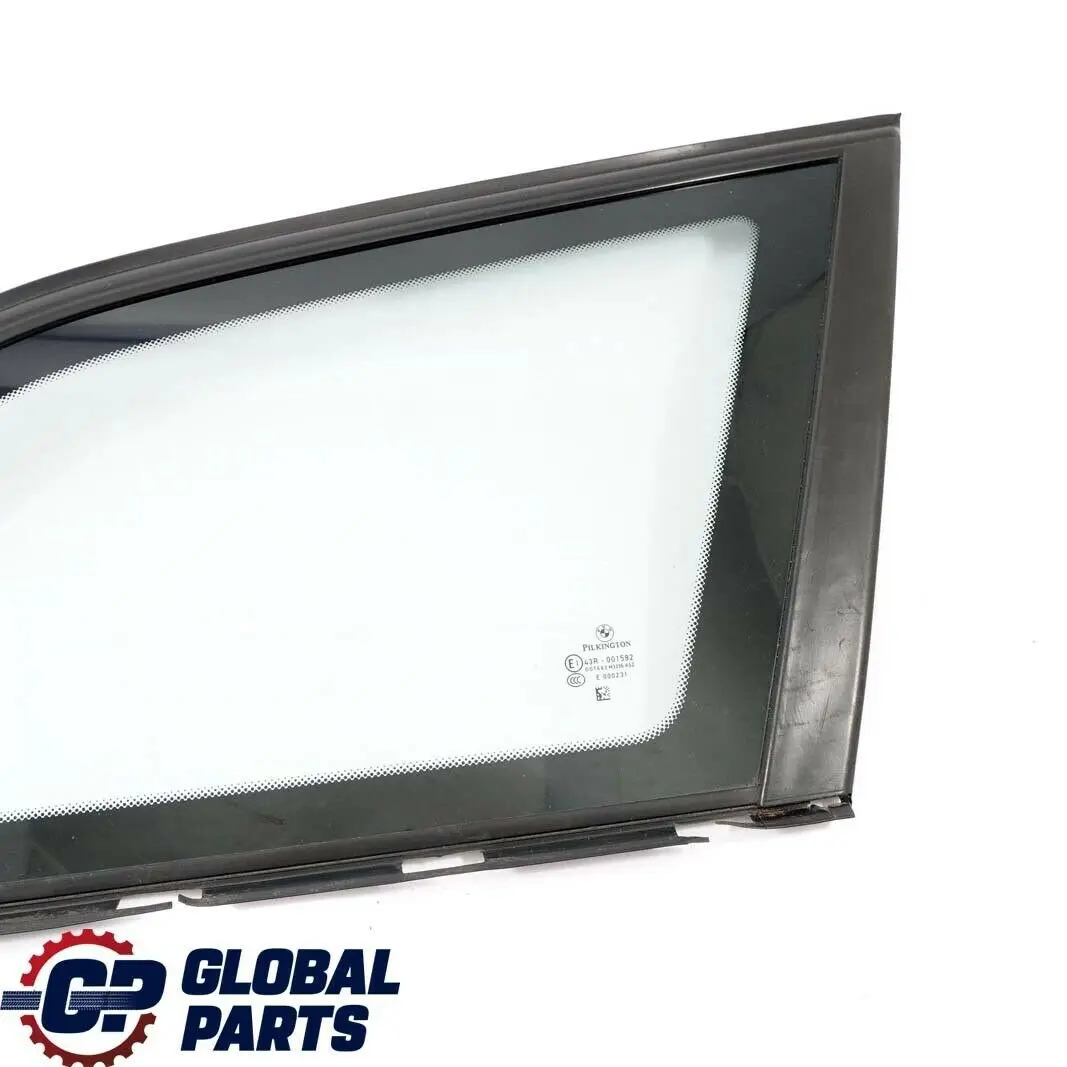 BMW 3 Series E91 Touring Rear Right Window Glass O/S Glanzschwarz High Gloss - SKU 7222252 - Part number 7222252