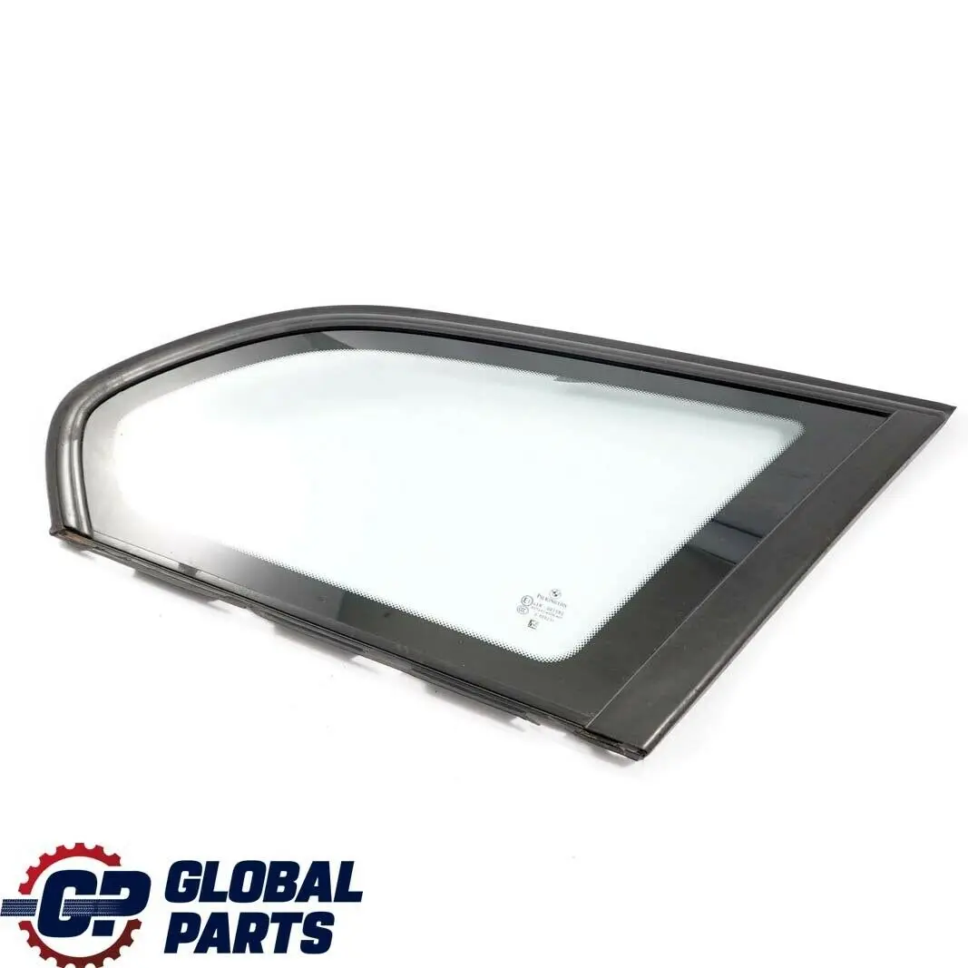 BMW 3 Series E91 Touring Rear Right Window Glass O/S Glanzschwarz High Gloss - SKU 7222252 - Part number 7222252