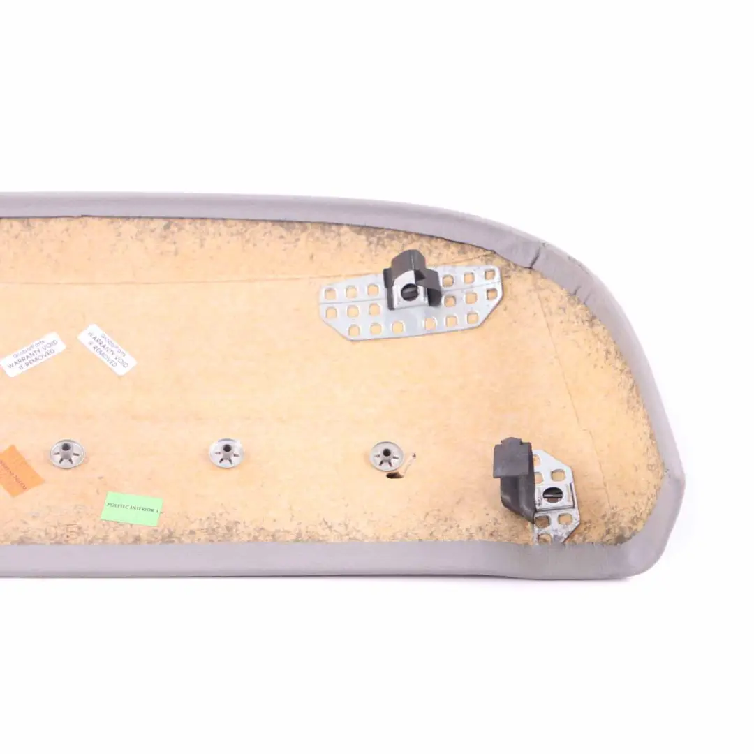  Front Seat Cover BMW F01 F10 F11 Upper Rear Panel Comfort Everest Grey - SKU 7222431 - Part number 7222431