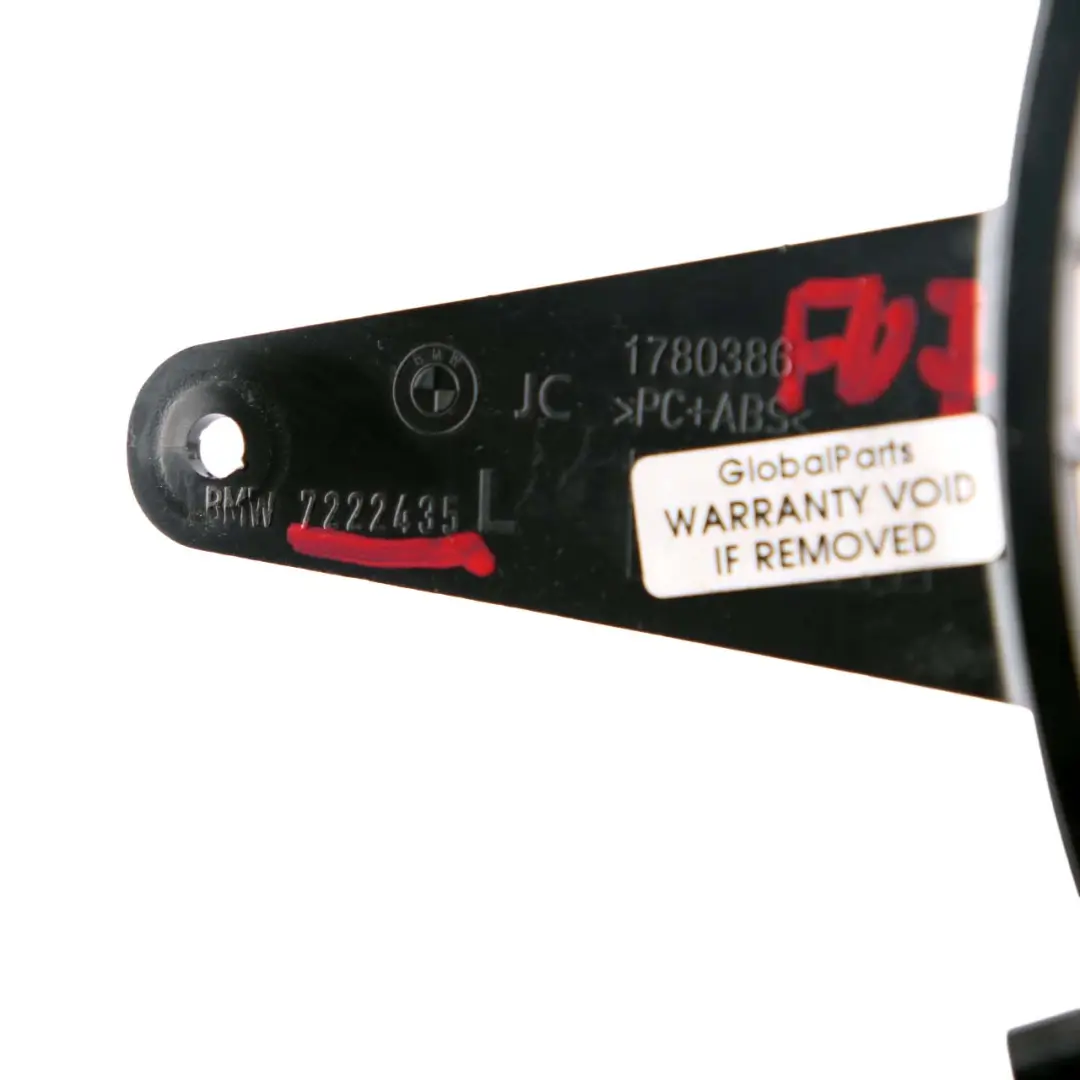 Holder Column C Pillar Bracket Trim Panel Rear Left N/S GT to BMW F07 with Part number 7222435 BMW F07 Holder Column C Pillar Bracket Trim Panel Rear Left N/S GT - SKU 7222435 - Part number 7222435