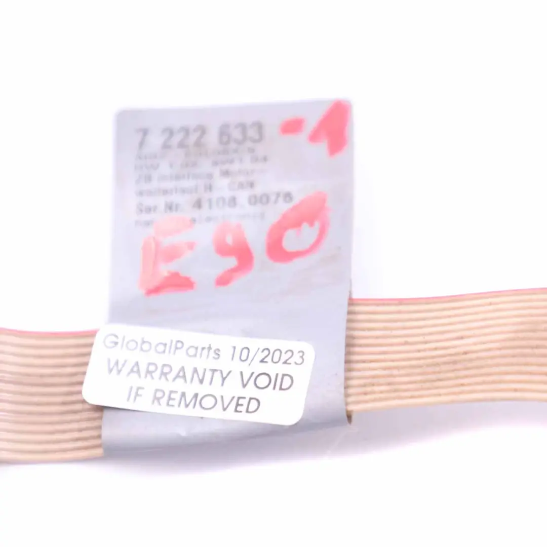 Cableado Cable plano CAS Start Stop ECU Loom para BMW E90 E91 LCI con número de pieza 7222633 BMW E90 E91 LCI Cableado Cable plano CAS Start Stop ECU Loom - SKU 7222633-1 - Número de pieza 7222633