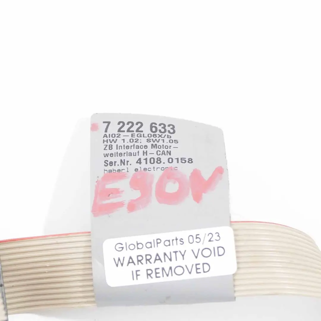 Flachkabel Verkabelung CAS Start Stop ECU Loom für BMW E90 E91 LCI mit Teilenummer 7222633 BMW E90 E91 LCI Flachkabel Verkabelung CAS Start Stop ECU Loom - SKU 7222633 - Teilenummer 7222633